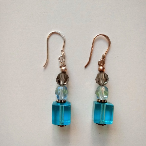 Set of 3 pairs of stylish earrings - Picture 4 of 4